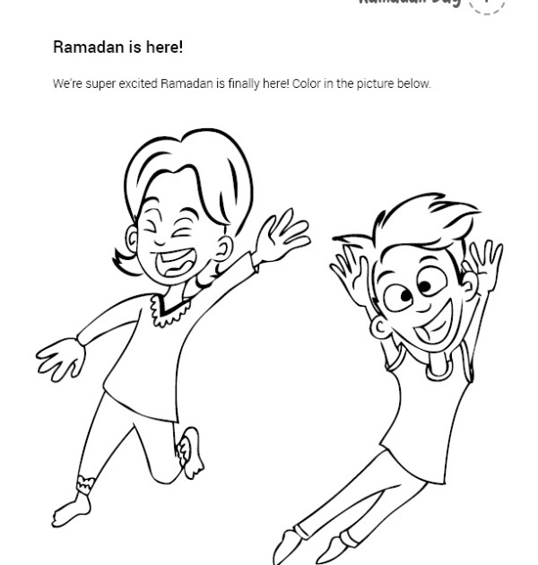 Ramadan Activity Book | Sample Day 1
